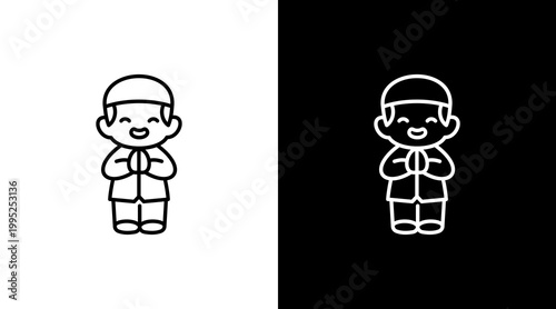 Greetings Icon Set Multiple Style Collection