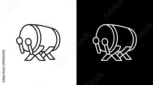 Bedug Icon Set Multiple Style Collection