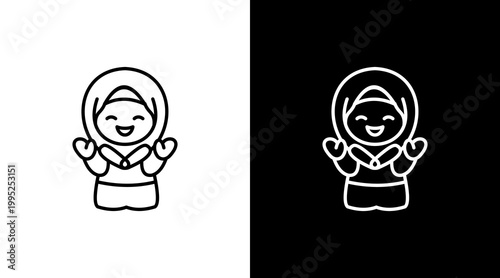 Pray Icon Set Multiple Style Collection