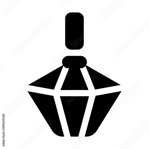 Luxury Perfume Bottle Solid Icon, Fragrance Container Symbol, Premium Scent Sign, Cologne Bottle Pictogram