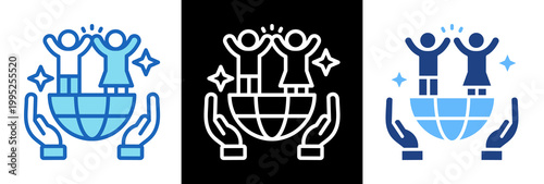 Nonprofit Activities triplestyle icon