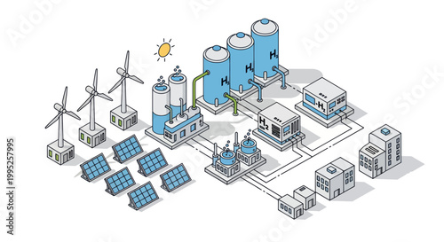 Sustainable Energy Production and Distribution System.