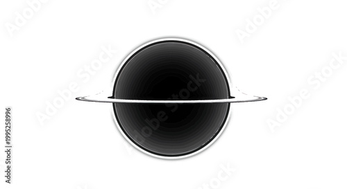 Abstract Black Hole with Gravitational Ring