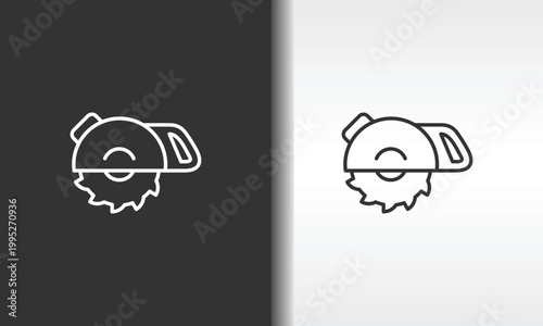 Saw Vector, Icon Or Logo Sign Isolated Symbol Illustration