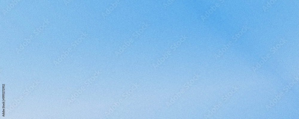 Naklejka premium Gentle blue gradient with light grain texture and soothing mood, ideal for wellness branding, meditation apps, tranquil web headers, and understated corporate design work.