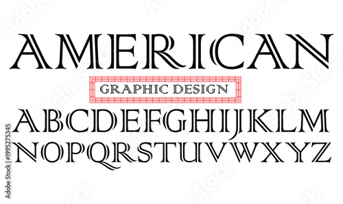 Elegant Inline Serif Alphabet Letters Vector for Luxury Branding and Graphic Design Projects