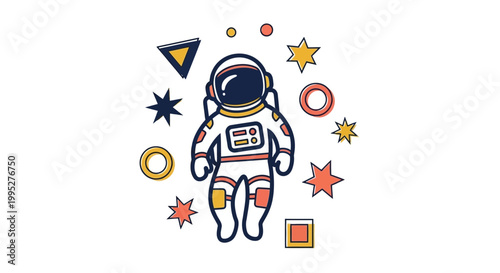 Astronaut in Space Suit.
