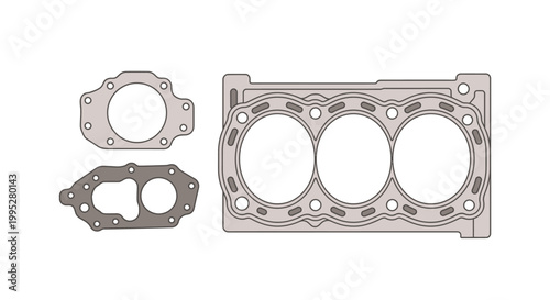 Engine Cylinder Head Gasket.