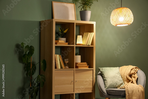 Interior of living room wit...