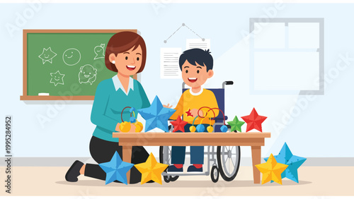 Children's Therapy Session, Special Needs Education, Occupational Therapy Kids, Inclusive Classroom Learning