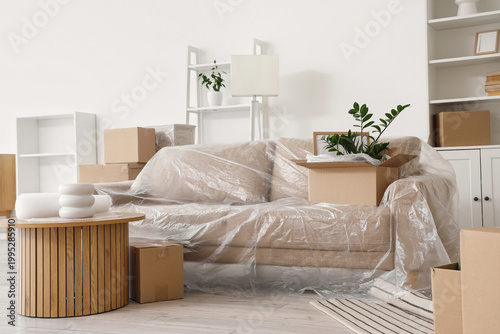 Interior of living room wit...