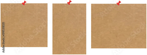 A blank brown paper tag with a vintage textured look resembling an old note or envelope isolated on a clean background