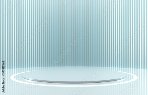 3D rendering exhibition product background