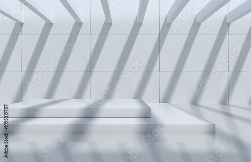 3D rendering exhibition product background