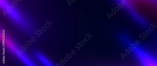 Purple pink neon light leak background. Old film bokeh flare overlay. Vintage photo filter texture. Exposed saturated photography effect wallpaper. Vector aged blur ultraviolet gradient leak backdrop