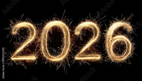 Sparkler digits form 