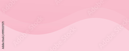 Abstract colorful pink curve background, pink beauty dynamic wallpaper with wave shapes. Template banner background for beauty products, sales, ads, pages, events, web, and others