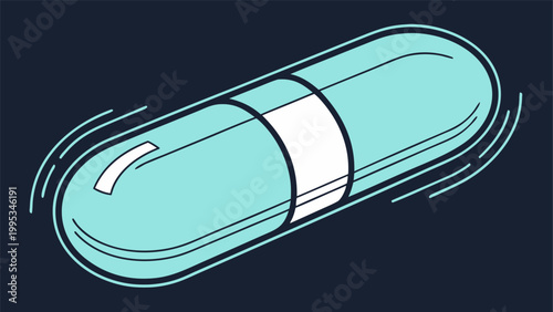 AI skill capsule photorealistic macro product shot with chrome glass materials for premium enterprise technology.