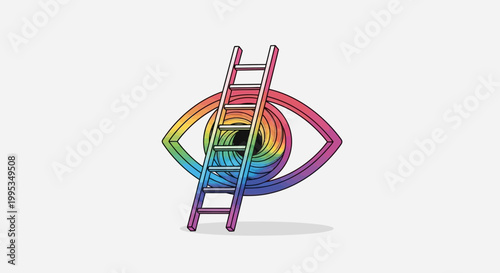 Ascending towards insightful understanding a vibrant journey of perception and achievement