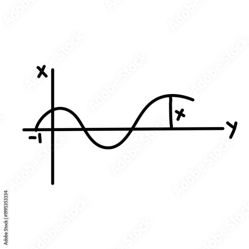 Math Education Icon Vector 