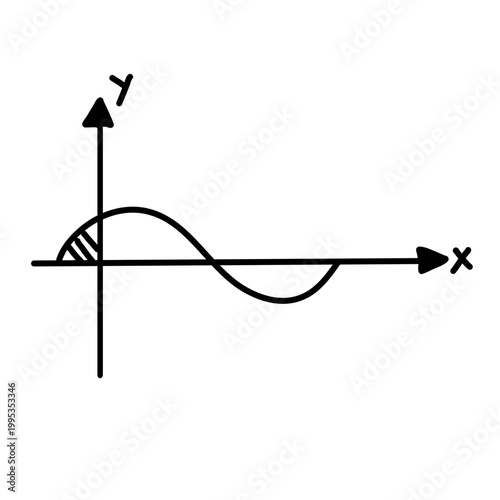 Math Education Icon Vector 