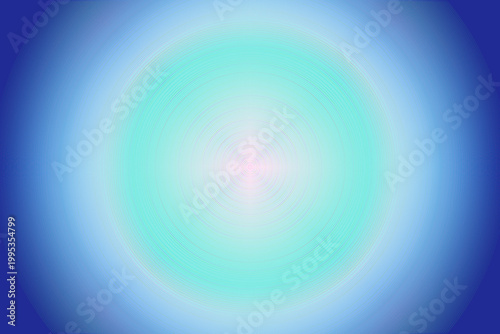 Vászonkép Futuristic glowing radial gradient background with fine concentric rings in shad