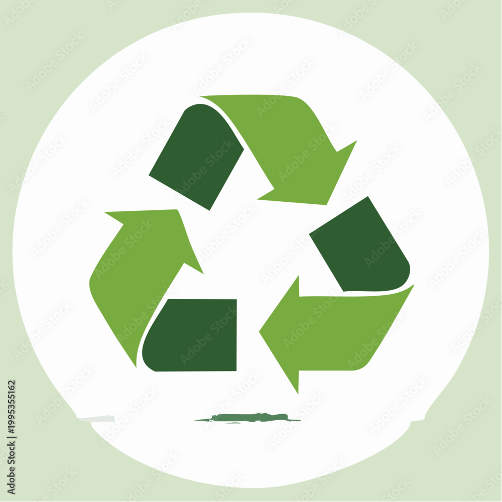 Fototapeta premium Recycling Symbol