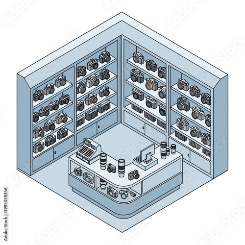 Industrial machinery equipment manufacturing factory interior.