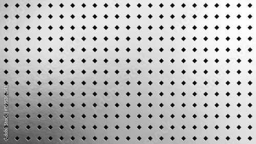 Diamond Perforated Metal Texture, Industrial Expanded Steel Mesh Background