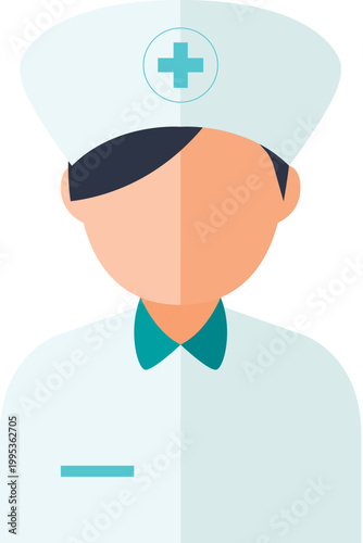 nurse colorful illustration