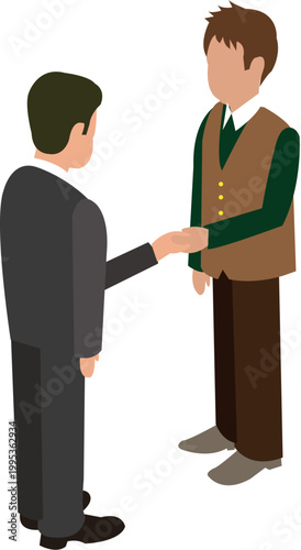 cooperate colorful illustration