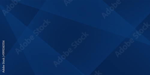 Top dark navy blue silver abstract pattern background. Geometric shape. Line triangle angle fold polygon diamond 3D. blue background