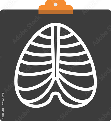 xray colorful illustration