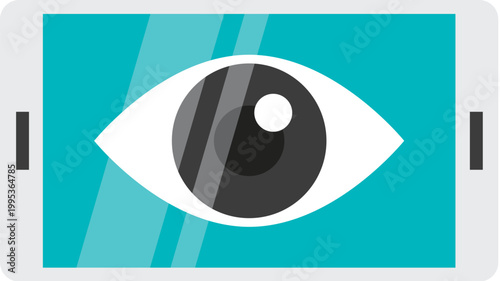 smart phone colorful illustration