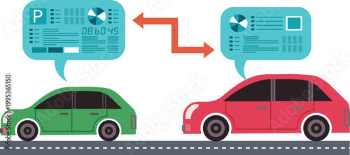 IOT colorful illustration