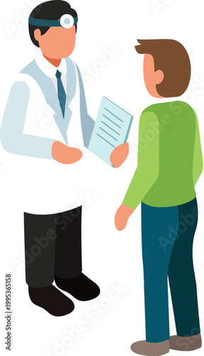 diagnosis colorful illustration