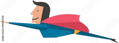 superman colorful illustration