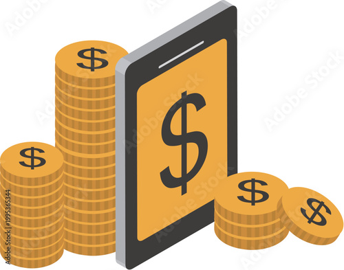 investigate colorful illustration