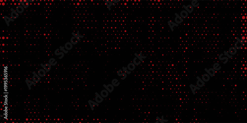 Dynamic red and black abstract pattern with grunge splatter and halftone elements for edgy poster and banner backgrounds.