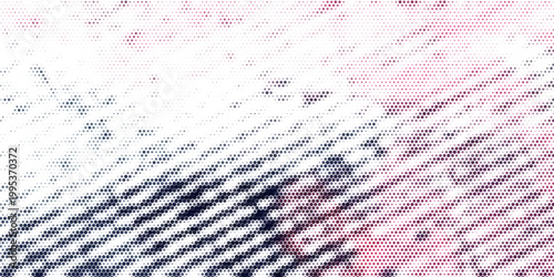 Hexagons pattern red texture background.