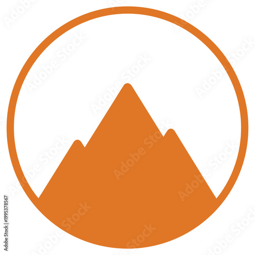 Minimal Food Plate Icon with Dome Cover – Restaurant Serving Dish Logo Design