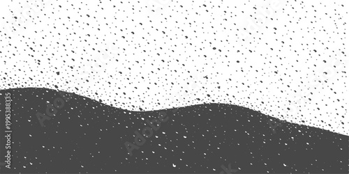 Abstract rain against the landscape, capturing the essence of a tranquil day. A visual poem of natural beauty.