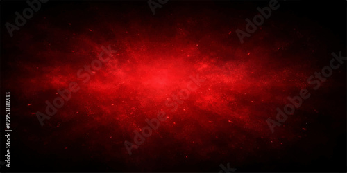 Abstract an enigmatic crimson aura swirls dramatically, dominating a moody, inky black backdrop, it evokes a sense of intensity and dramatic flair. 