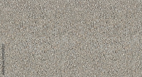 Seamless gray sand texture background, top view granular fine stone surface for design and backdrop.