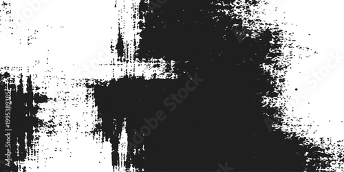 Abstract texture of dynamic brushstrokes in bold black hues. This striking visual captures the raw essence of creativity and movement, perfect for adding depth and impact to any design.