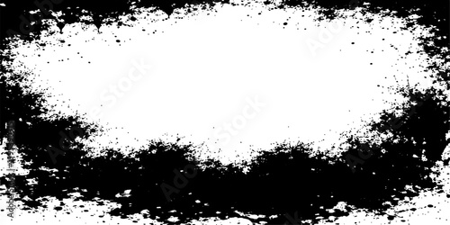 Abstract a visually striking contrast of black and white elements, evoking a sense of drama and intrigue. A dynamic interplay of textures and tones.