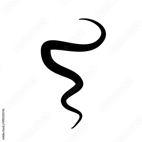 Smoke Vector Silhouette 