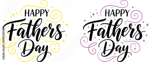 Happy Father’s Day Typography Vector Design for Greeting Card, Poster and Social Media.