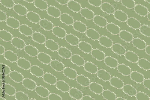 Pastel apricot meadow seamless repeatable pattern in apricot, ivory, sage, fern