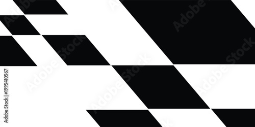 vector illustration of starting flag motif